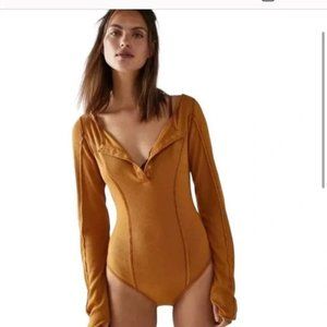 31 Free people Sloan body suit Amber